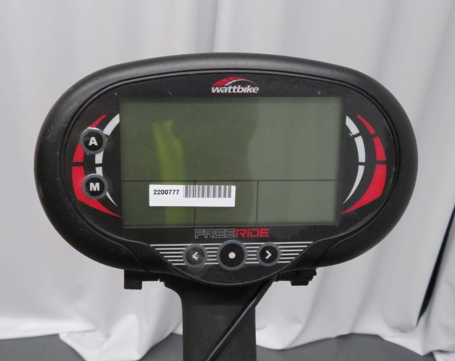 Watt Bike Free Ride Exercise Bike, Complete With Console. - Image 6 of 7