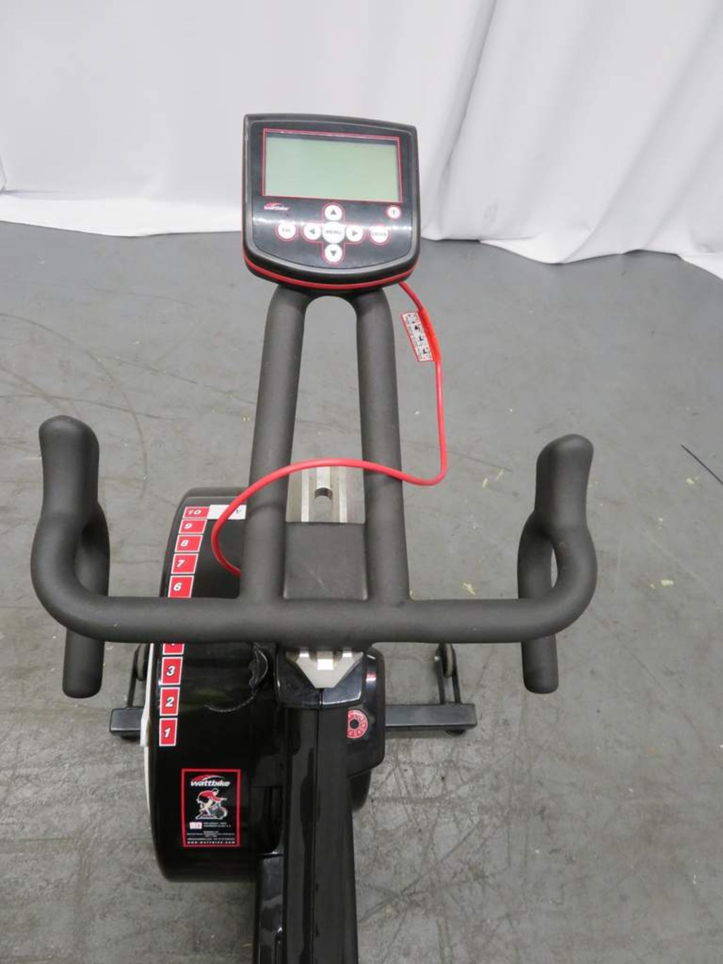 Watt Bike Trainer Exercise Bike, Complete With Model B Console. - Image 6 of 10