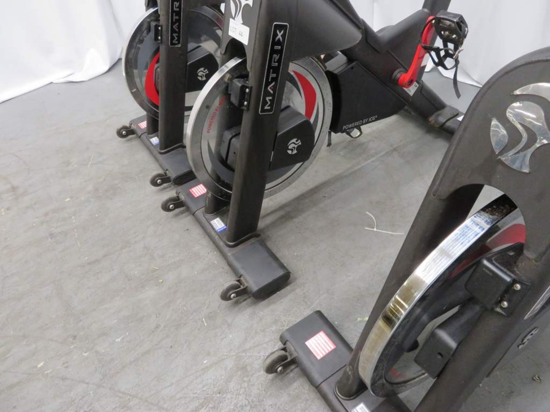 3x Matrix Model: IC3 Series Spin Bike, Complete With Digital Console. - Image 4 of 11