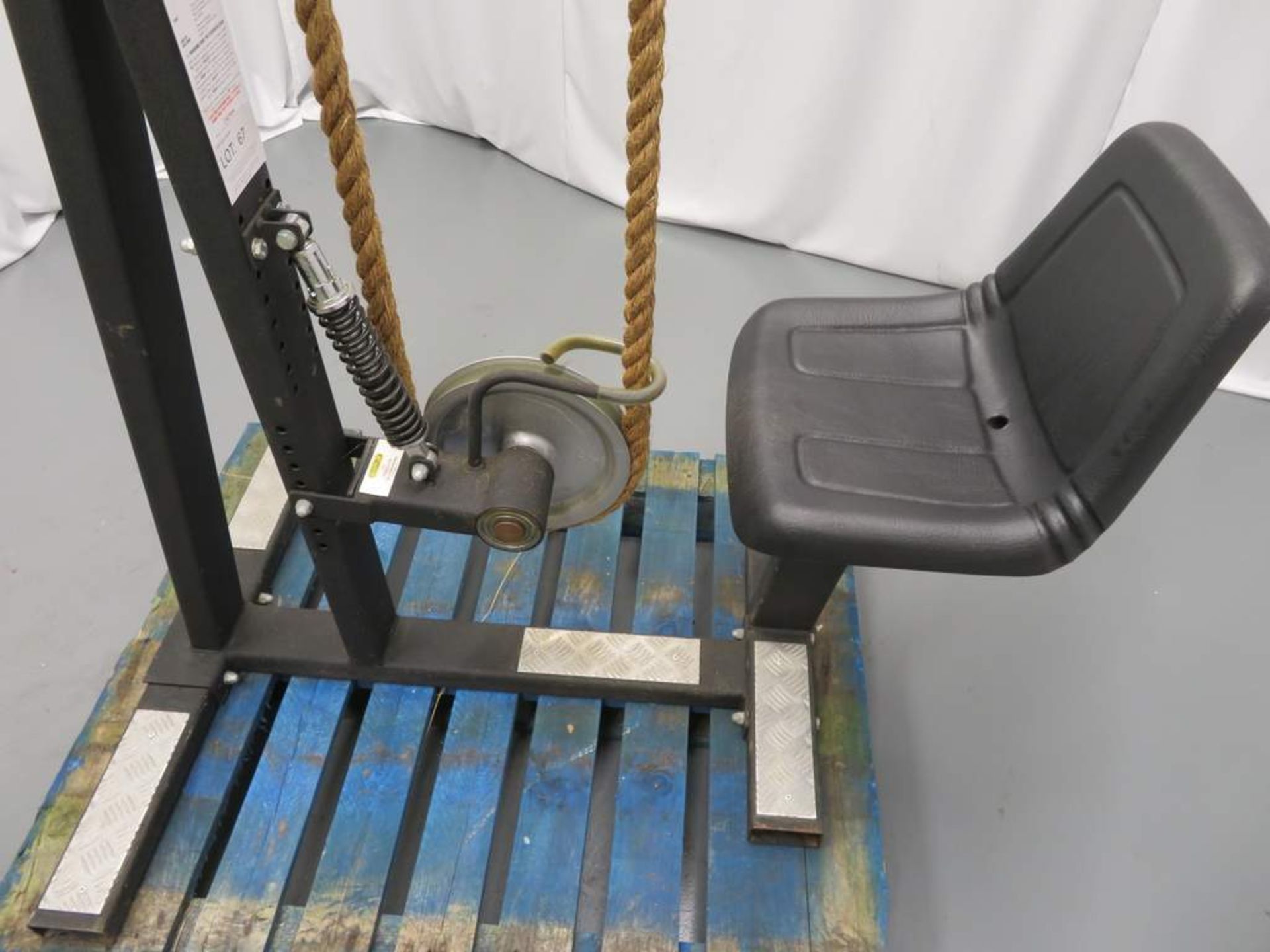 Grappler - Rope Pull Exercise Station, Self Powered Display Console. - Image 3 of 9