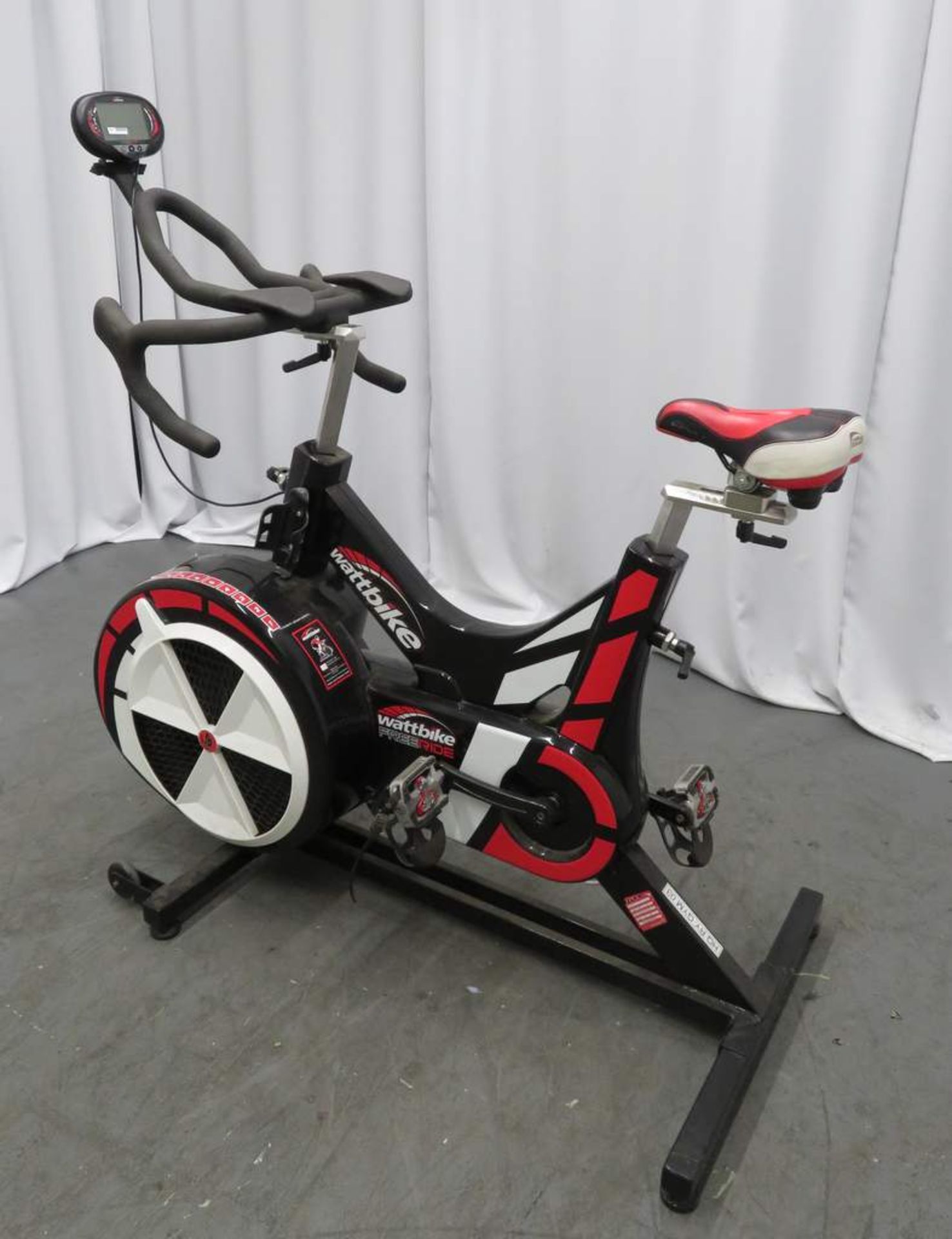 Watt Bike Free Ride Exercise Bike, Complete With Console.