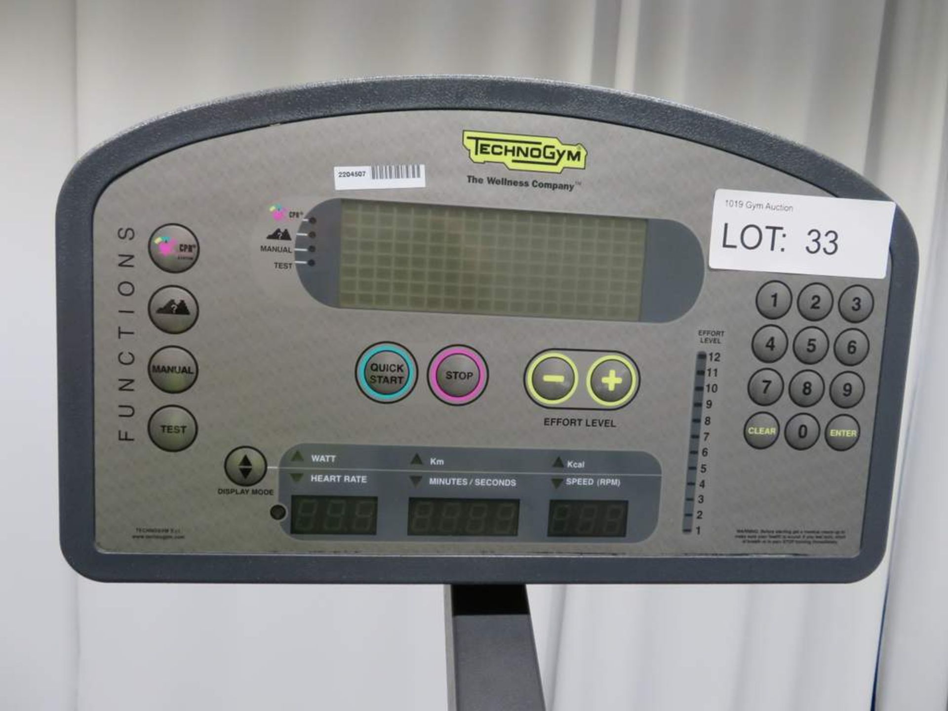 Technogym Model: XT PRO 600 Hand Bike. - Image 6 of 8