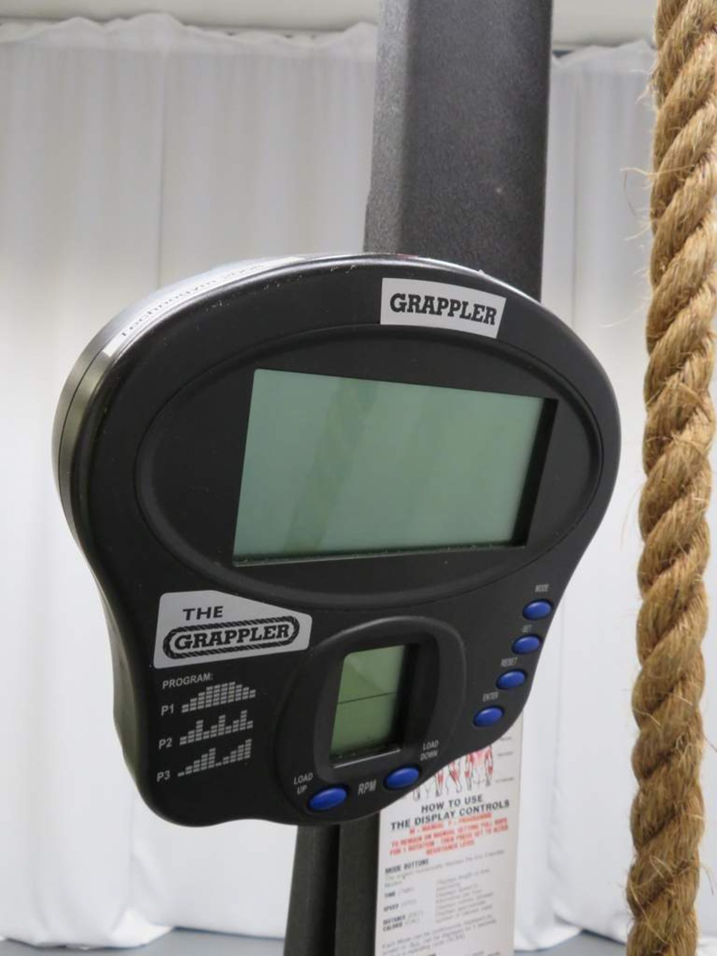 Grappler - Rope Pull Exercise Station, Self Powered Display Console. - Image 4 of 9