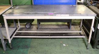 Work Bench L 1800 x W 750 x H 850mm.