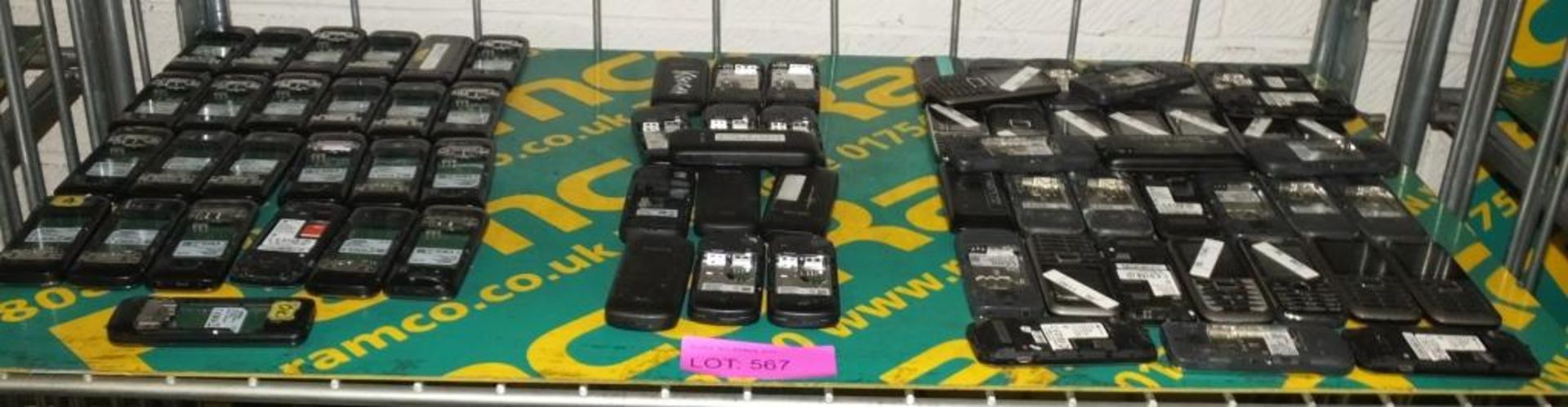 Assorted Mobile Phones - MISSING BACKS & BATTERIES