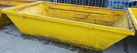 Half Height Heavy Duty Yellow Skip - £5+ Vat Loading Charge Applied to this Lot