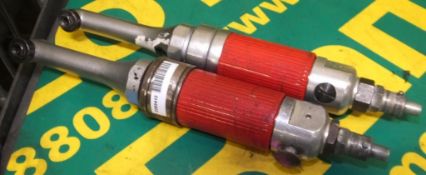 2x Desoutter Pneumatic Angle Drills