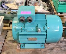 15kW Electric Motor 40mm Shaft.