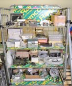 Whole Trolley of MoD Test Equipment, Spare Parts, Surplus.