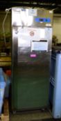 Carvell Stainless Steel Single Refrigerator.