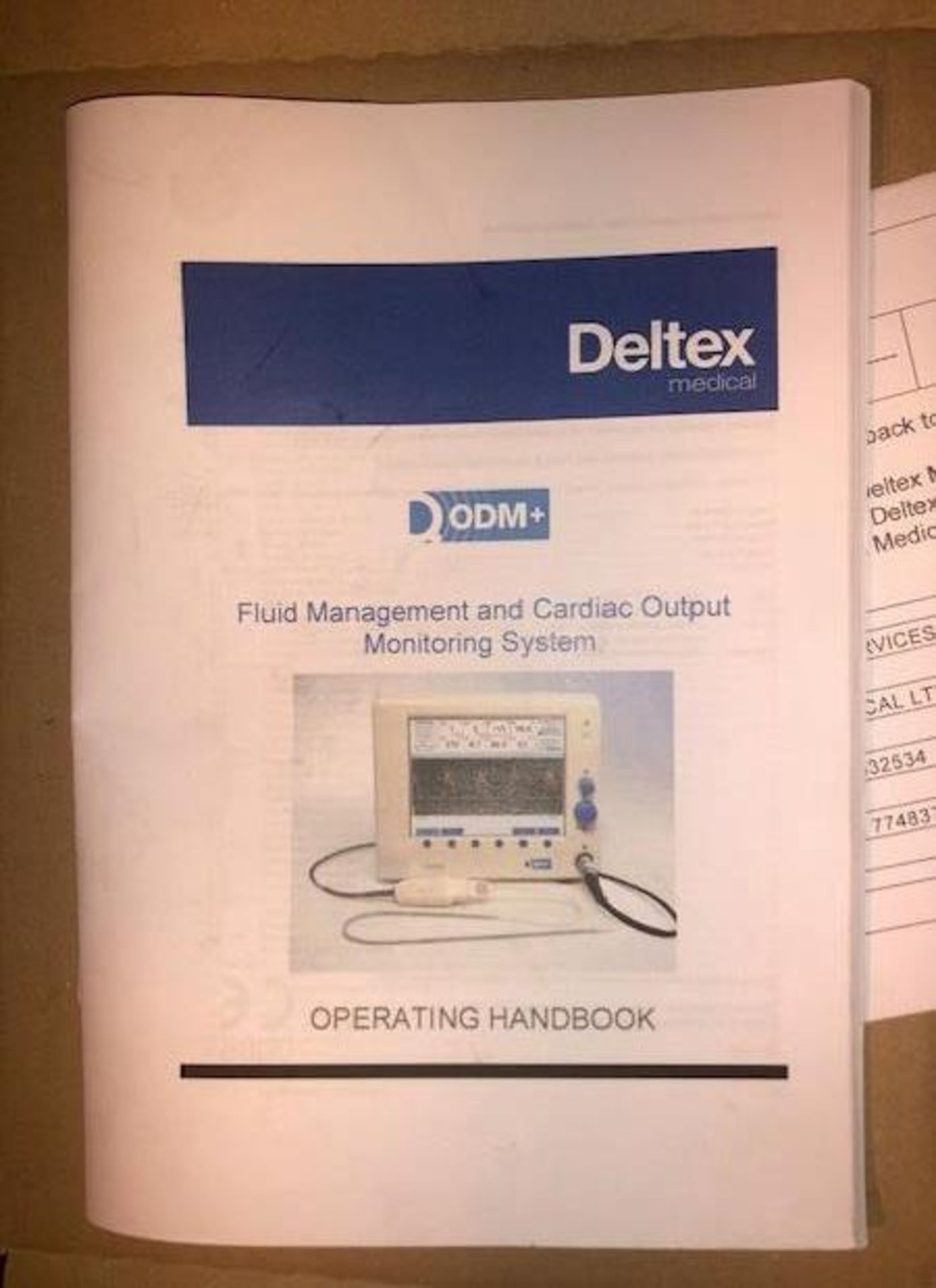 LOCATED OFF SITE - A Deltex CardioQ-ODM+ patient monitor - The world’s first fluid managem - Image 8 of 10