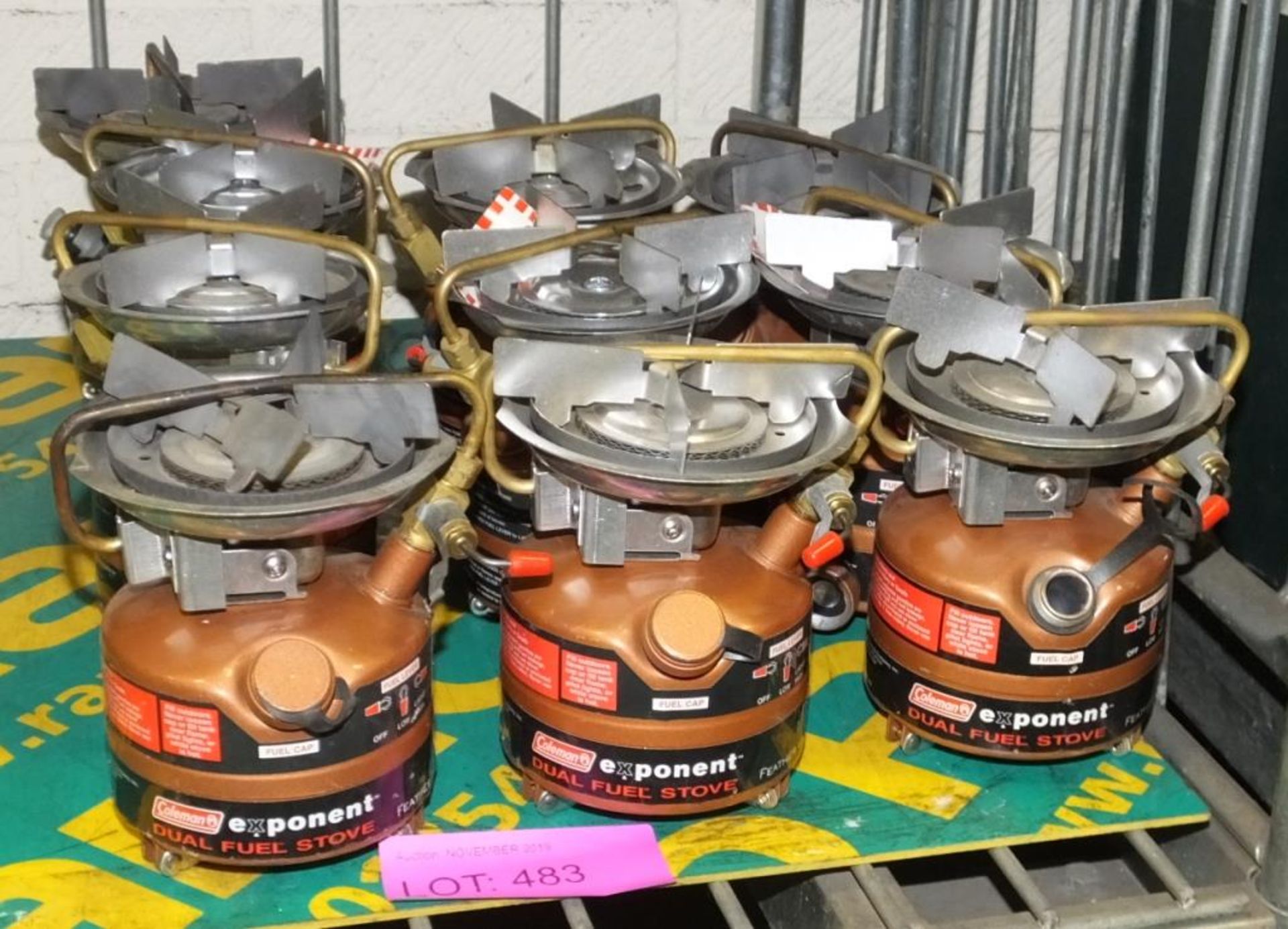 10x Coleman 442 Feather Stoves Duel Fuel