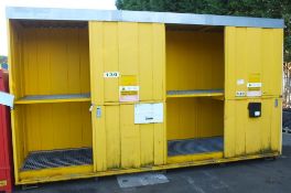 2 Tier Bunded Storage Container - £5 + VAT Loading Charge Applied to this lot