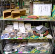 3x Shelves of Grove Cranes Spares inc Seals & Fittings.