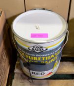 20 ltr Red Floor Master Industrial Paint - COLLECTION ONLY.