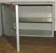 Small Metal Storage Cabinet L600 x W410 x H400mm