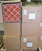 6x Boxes Air Filters 594 x 594 x 95mm.