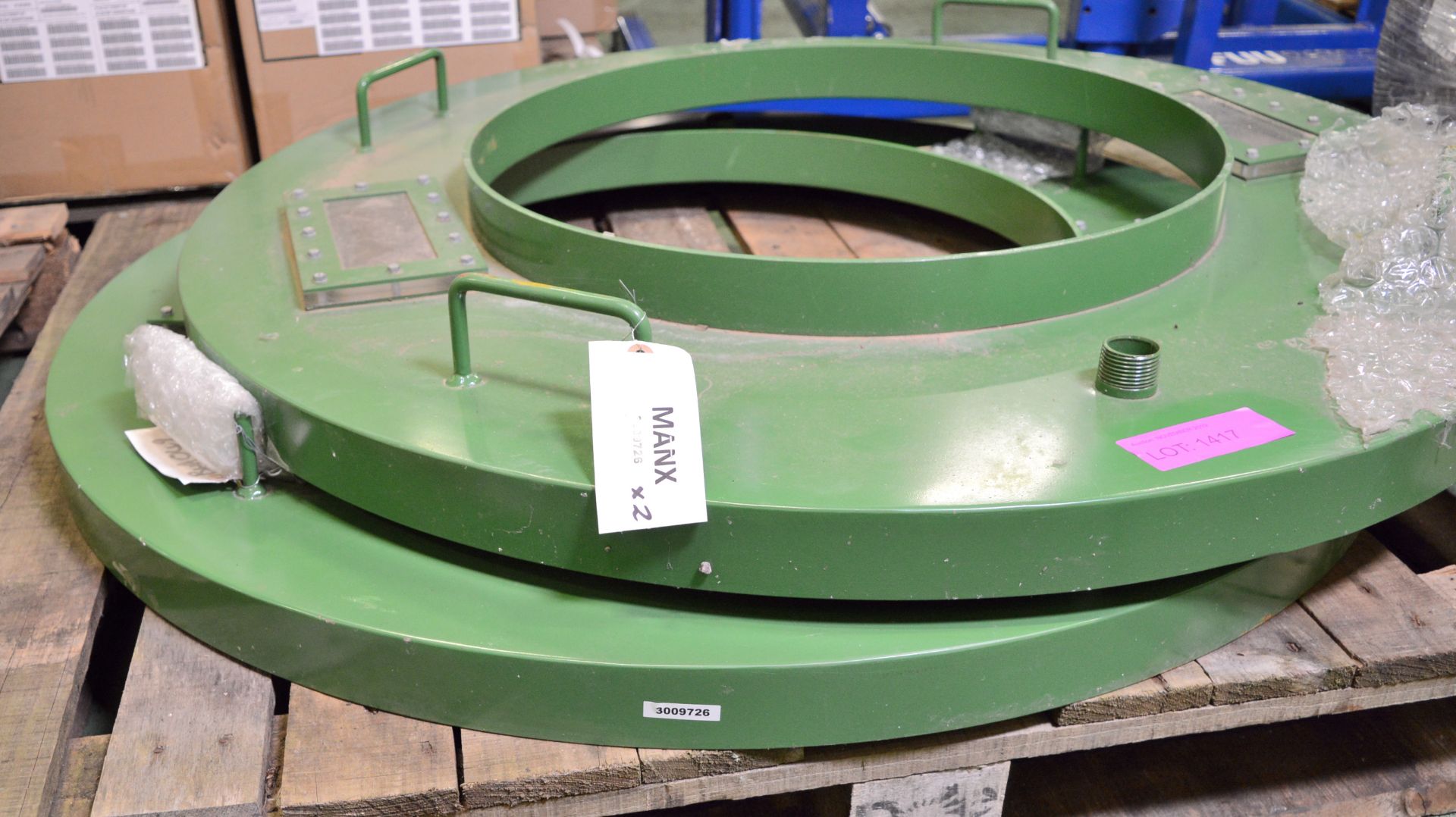 2x Cover Plate 1400mm Diameter. - Image 2 of 2