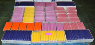 Pallet of Candles - Approx 25 to 30 boxes - See photo for exact quantity.