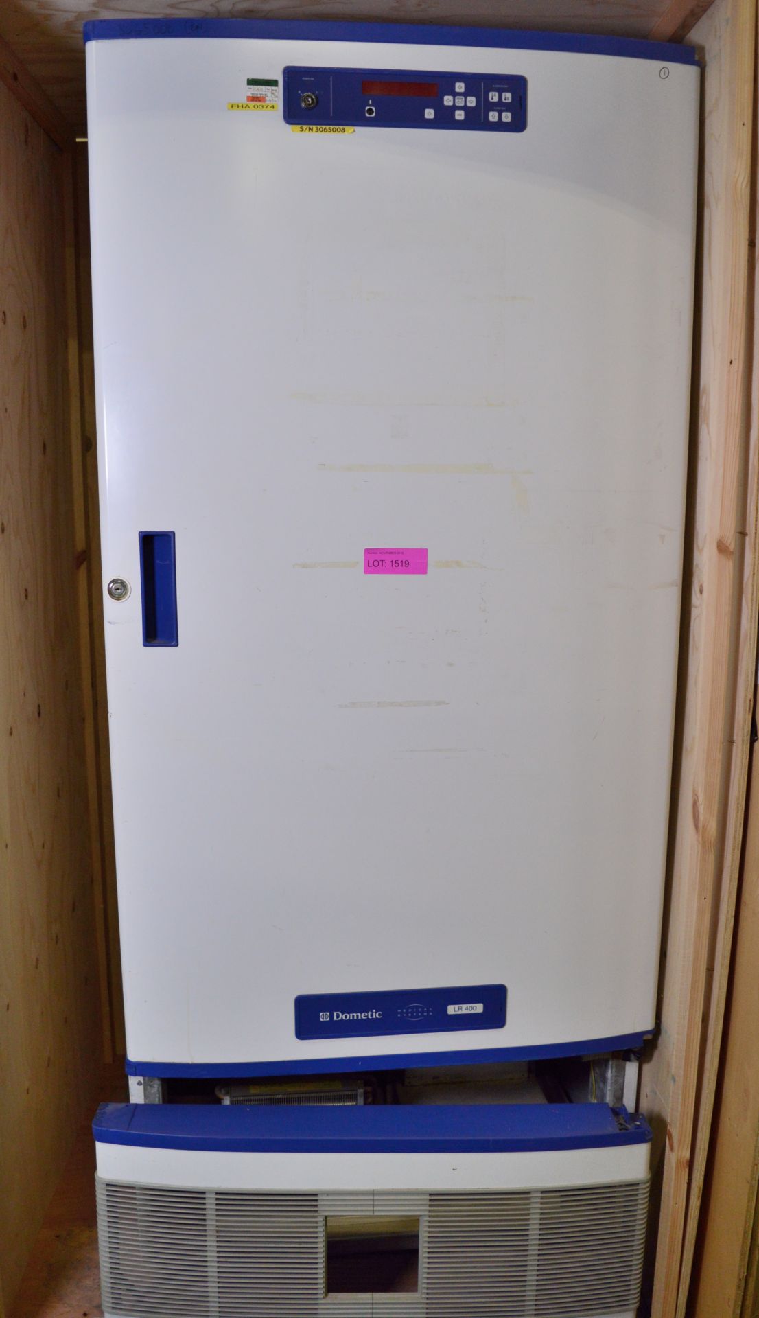 Dometic LR400 Laboratory Refrigerator W 850 x D 800 x H 1920mm.