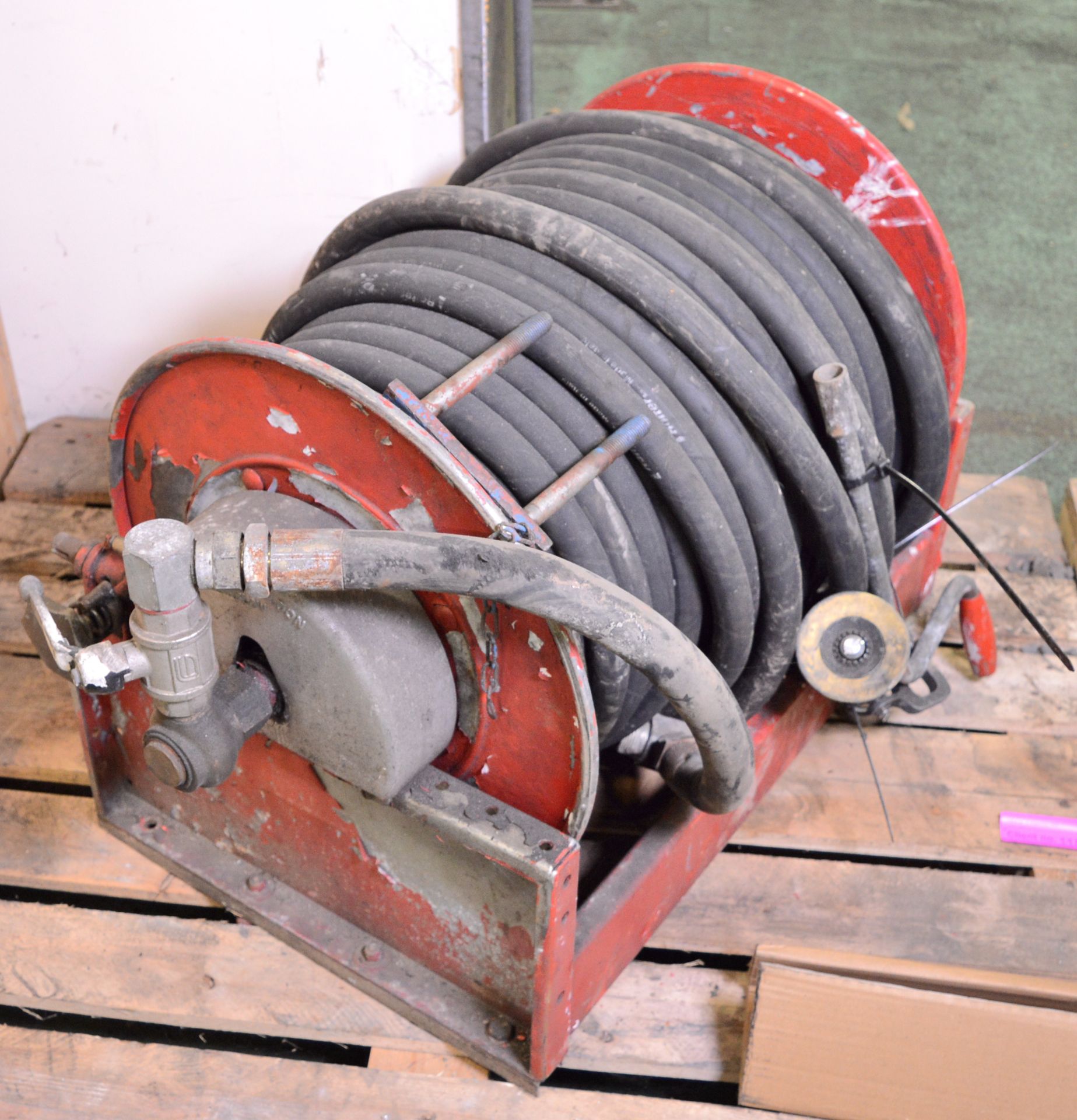 Industrial Water Hose on reel