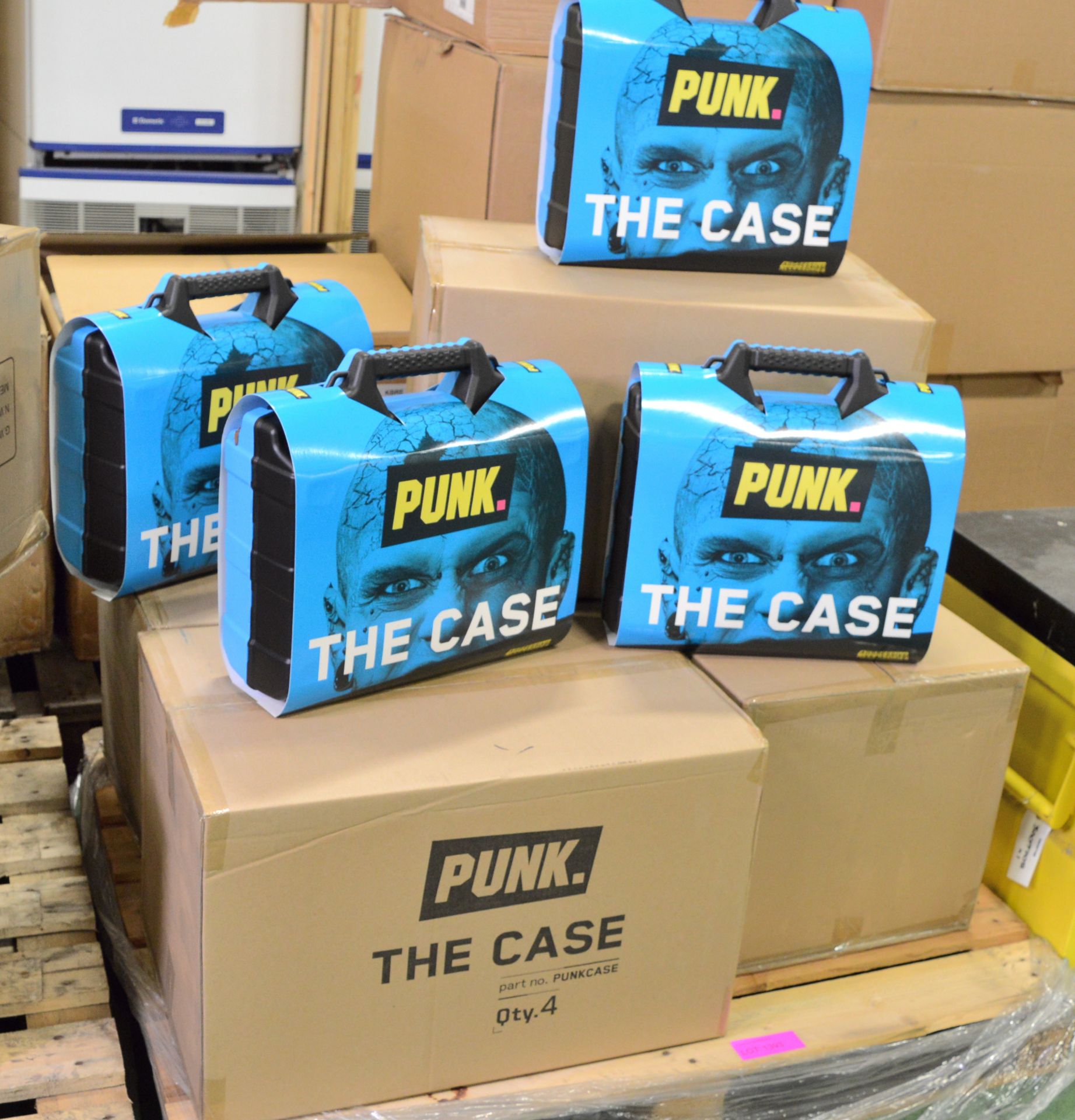 16x Punk Plastic Carry Cases.