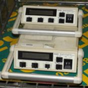 2x Harwell SC100 Portable Counters