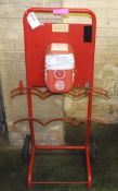 Fire Extinguisher Holder Trolley