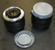 2x Nikon Lens Converters