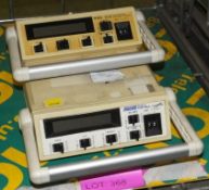 2x Harwell SC100 Portable Counters