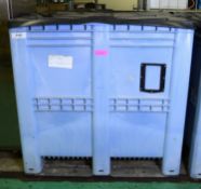 Large Plastic Storage Box W 1300 x D 1200 x H1280mm.