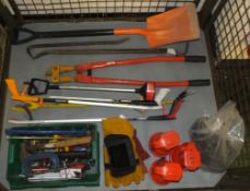 Hand Tools - Shovels, Bolt Cutters, Hammers