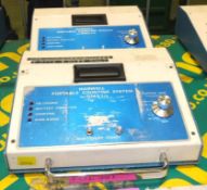 2x Harwell 95/0743-1 Portable Counting Units