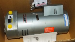 Gast ER58X 23 Series Vac Pump 240v .75Hp 0.55Kw