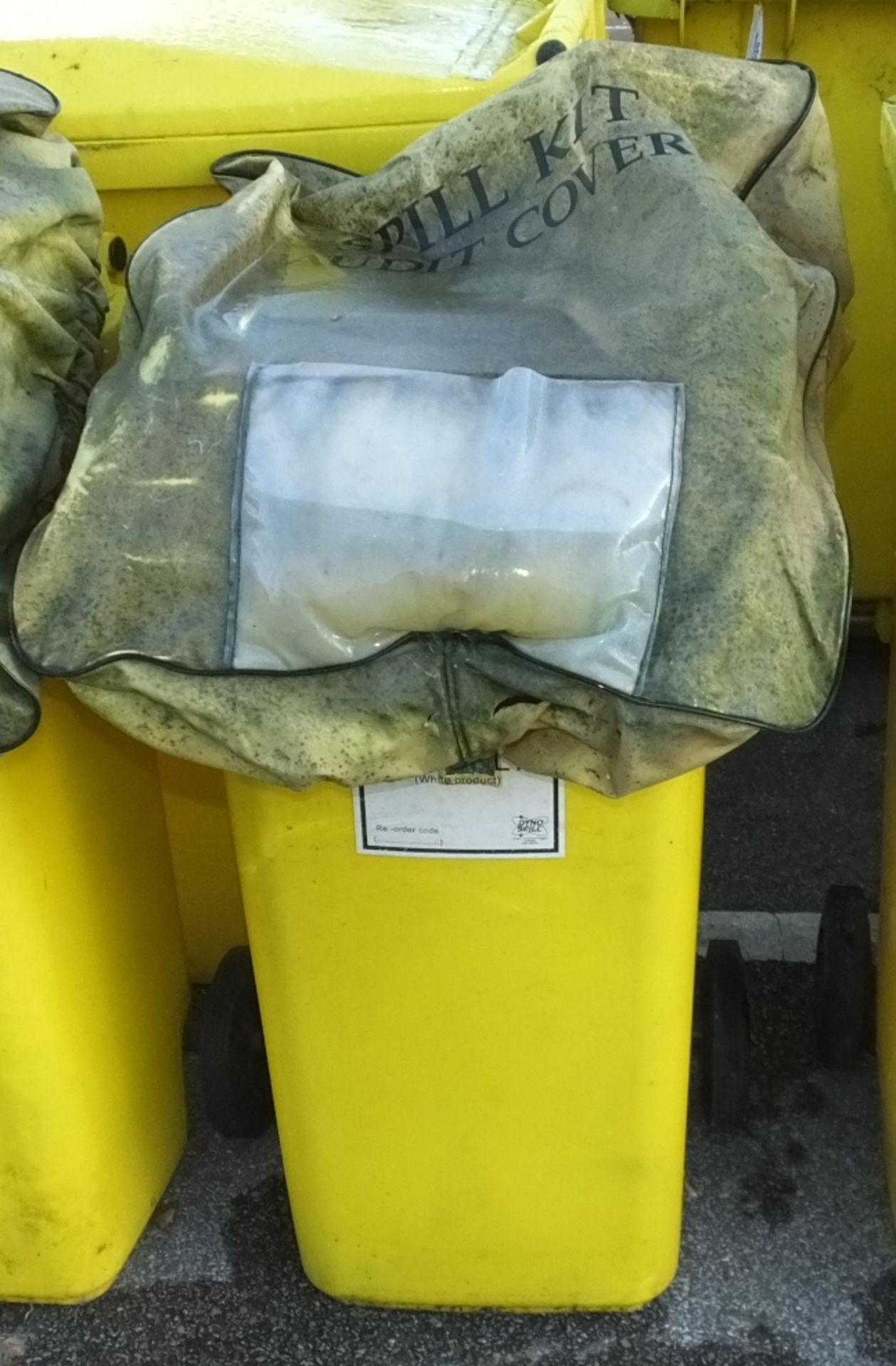 Chemical Spill Kit in Yellow Bin