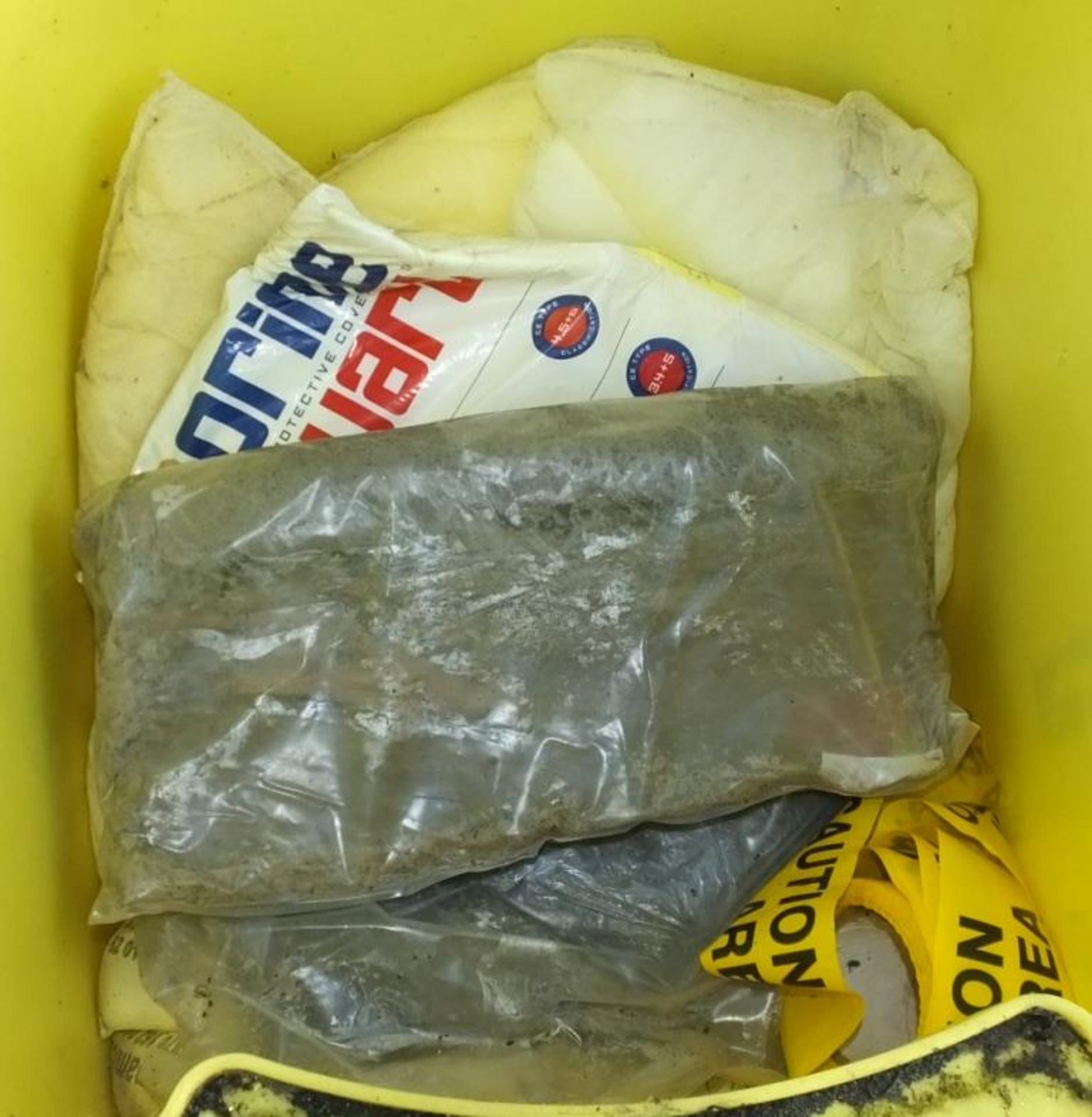 Chemical Spill Kit in Yellow Bin - Image 2 of 2