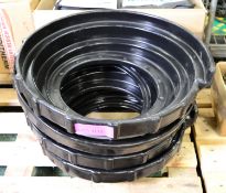 4x Cast Aluminium Vibratory Bowl Feeders - 500mm.