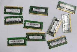 20x 1GB Memory Sticks.