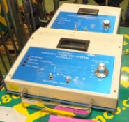 2x Harwell 95/0743-1 Portable Counting Units