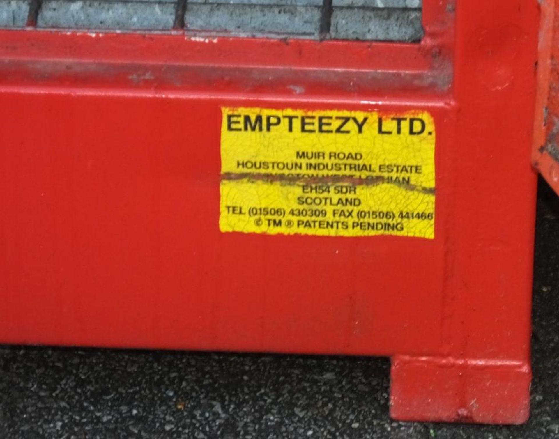 Empteezy Ltd 2 Tier Bunded Storage Container - £5 + VAT Loading Charge Applied to this lot - Image 3 of 5