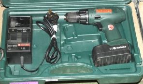 Metabo BST12 Impulse Cordless Drill + Charger + Cased