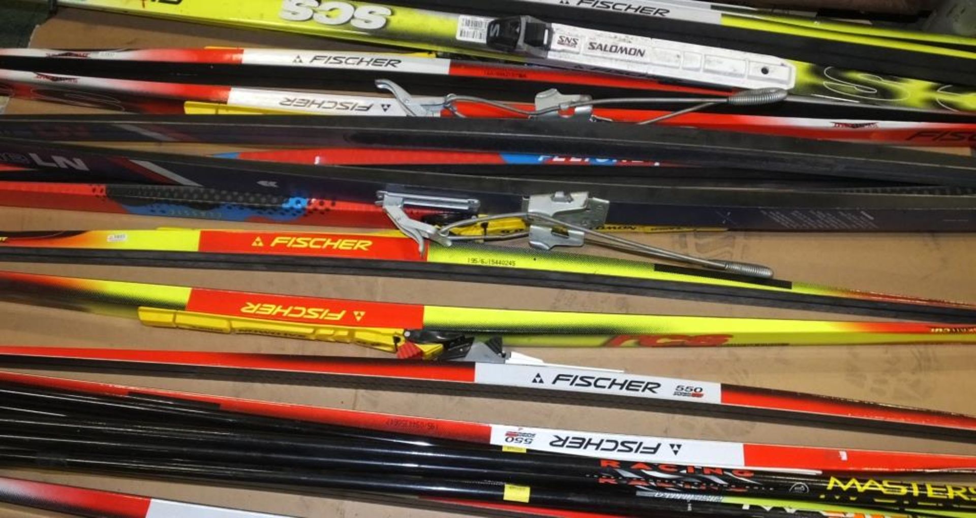 9x Pairs of Cross Country Ski's, Cross Country Ski Poles - Image 2 of 2