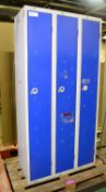 3 Door Locker L 900 x W 450 X H 1800mm.