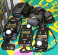 3x Minolta IV Flash Meters