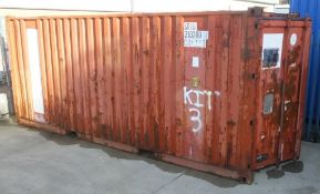 20ft ISO Container - £5+ Vat Loading Charge Applied to this Lot