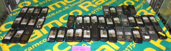 42x Nokia C1-02 Mobile Phones - MISSING BACKS & BATTERIES