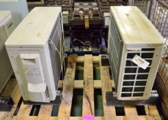 2x Daikin Inverter Air Conditioner Heat Pump Outdoor Units.
