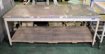 Work Bench L 1800 x W 750 x H 750mm.