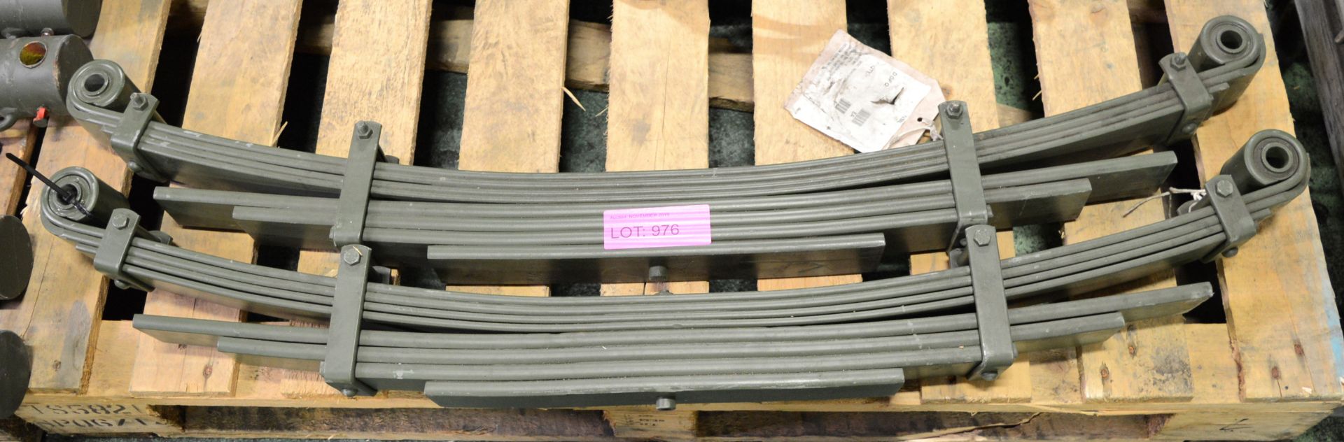 Pair of Leaf Springs - Approx 1030mm fixing centres.
