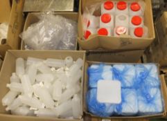 Medical Spares - Plastic Bottles, Plastci Jars, Plastic Test Tubes, Square Container Lids